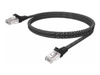 Vision Premium - Câble réseau - RJ-45 (M) pour RJ-45 (M) - 10 m - UTP - CAT 6 - démarré, bloqué - braided TC 10MCAT6/HQ